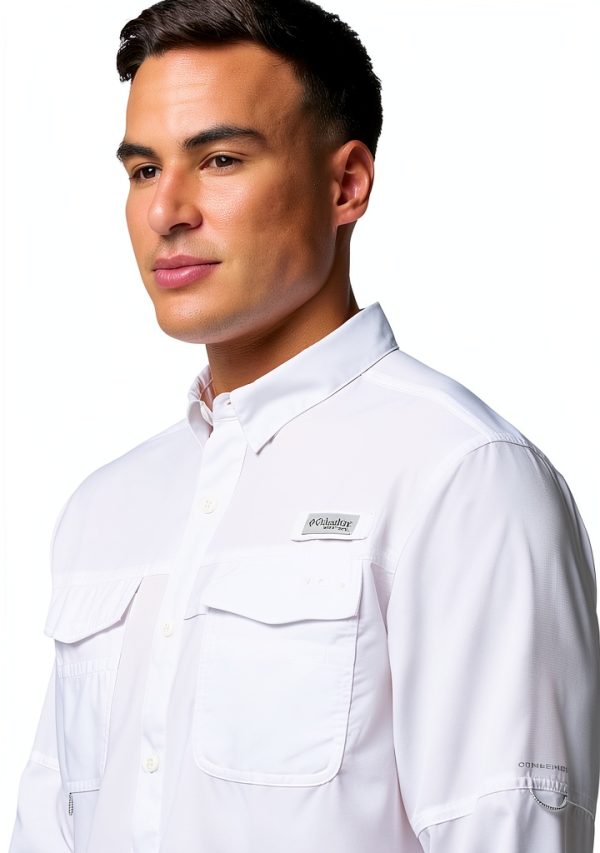 Columbia Fishing Shirt UPF Sun Protection Quick Dry Mens-2