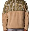 Columbia Fleece Pullover Men Hunting Water Resistant Jacket-0