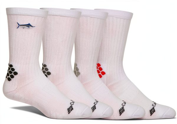 Columbia Performance Fishing Crew Socks Mens 4 Pack-0