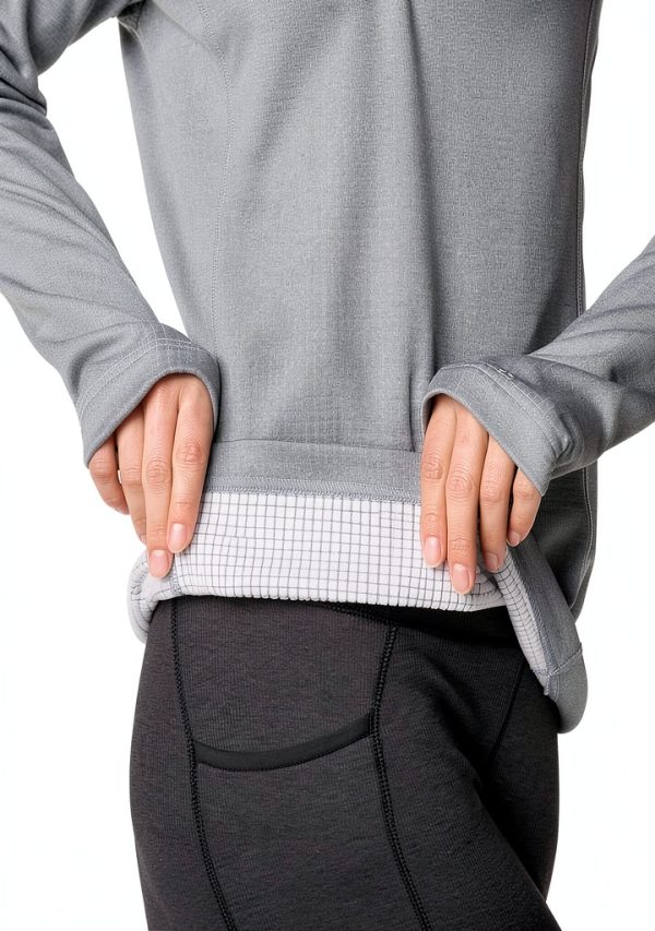 Columbia Womens Fleece Jacket Omni Wick Cirrus Grey-5