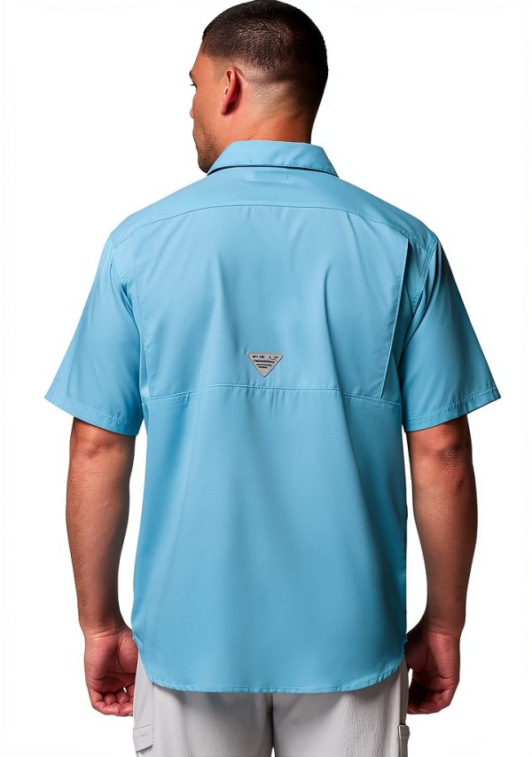Columbia Fishing Shirt UPF Sun Protection Quick Dry Mens-1