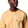 Columbia Mens Cotton Pocket Tee Classic Fit Light Camel-4