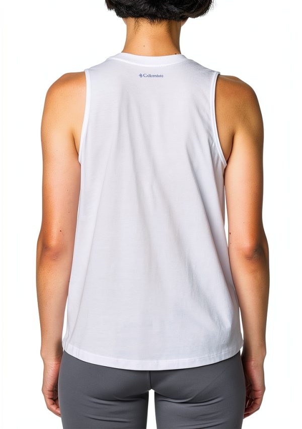Columbia Womens Cotton Tank Top Soft Stretch Activewear-2