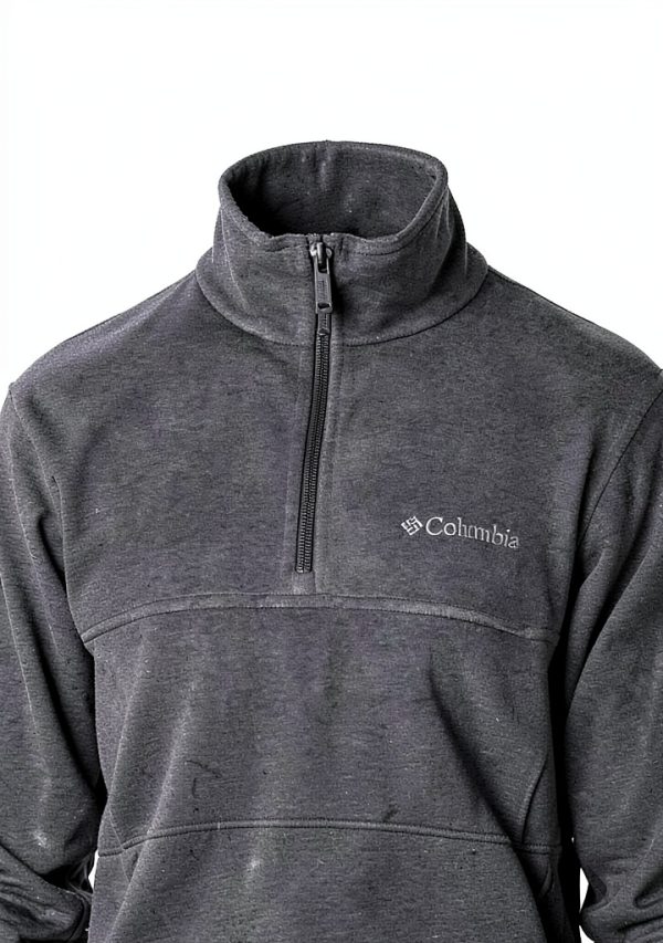 Columbia Mens Fleece Jacket Half Zip Soft Warm Outdoor-3