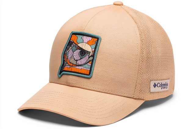 Columbia Baseball Cap Flexfit Cotton Fishing Enthusiast-0