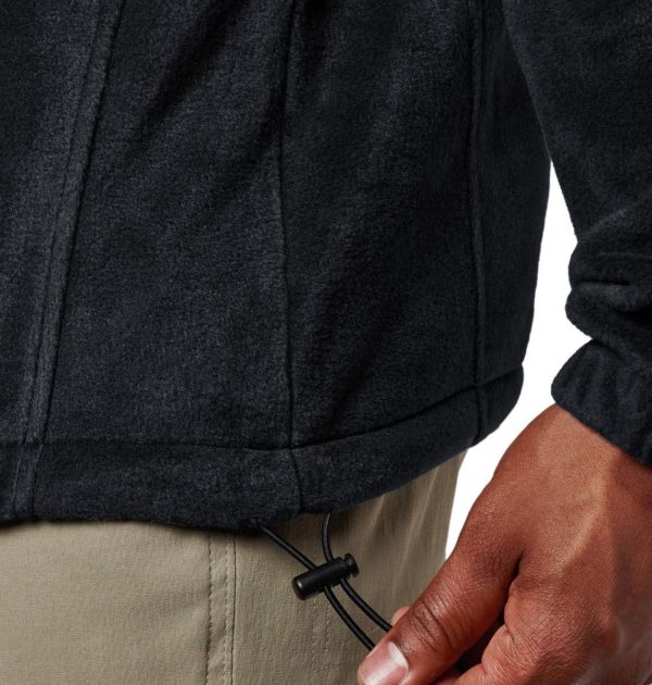 Columbia Mens Fleece Jacket Half Zip Polyester Warm-4