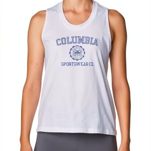 Columbia Womens Cotton Tank Top Soft Stretch Activewear-0