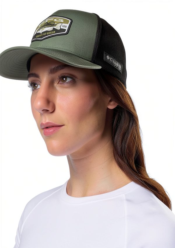 Columbia PFG Fishing Cap Cotton Flexfit Mesh Back-4