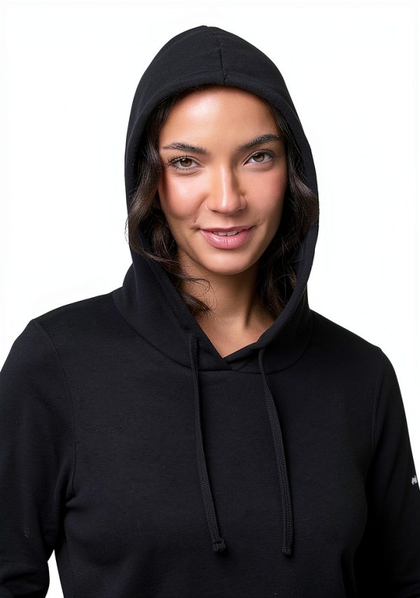 Columbia Womens Hoodie Comfort Stretch Cotton Drawcord Hood-4