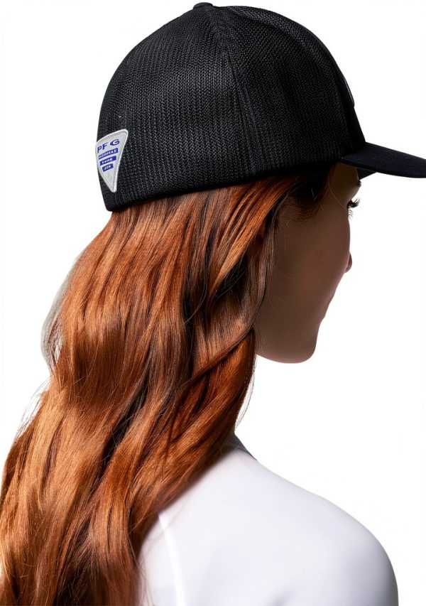 Columbia PFG Fishing Cap Cotton Flexfit Mesh Back-5