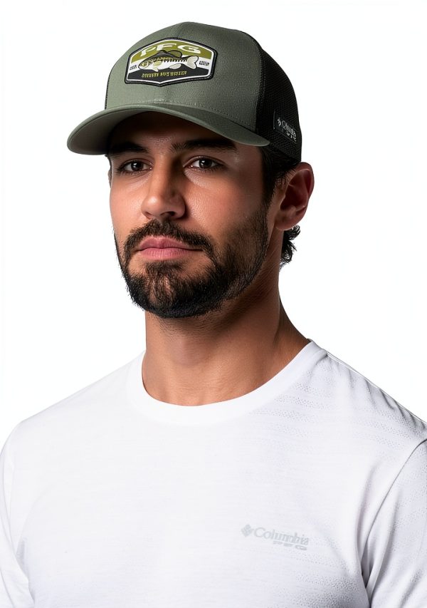 Columbia PFG Fishing Cap Cotton Flexfit Mesh Back-2