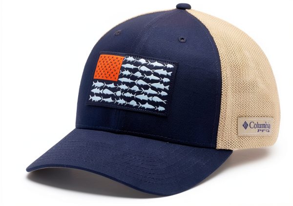 Columbia Fish Ball Cap Unisex Baseball Hat Ventilated-0