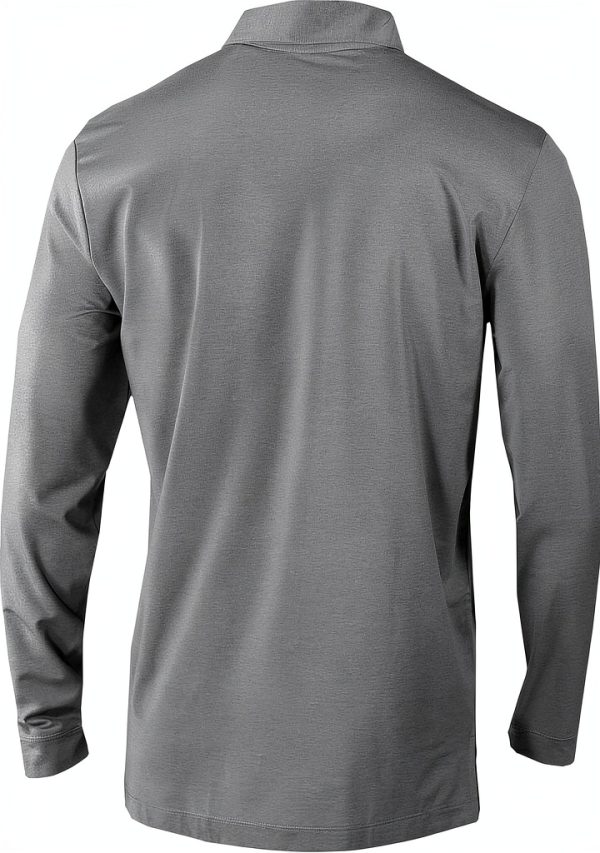 Mens Polo Shirt Polyester Spandex Comfort Fit Sizes-5