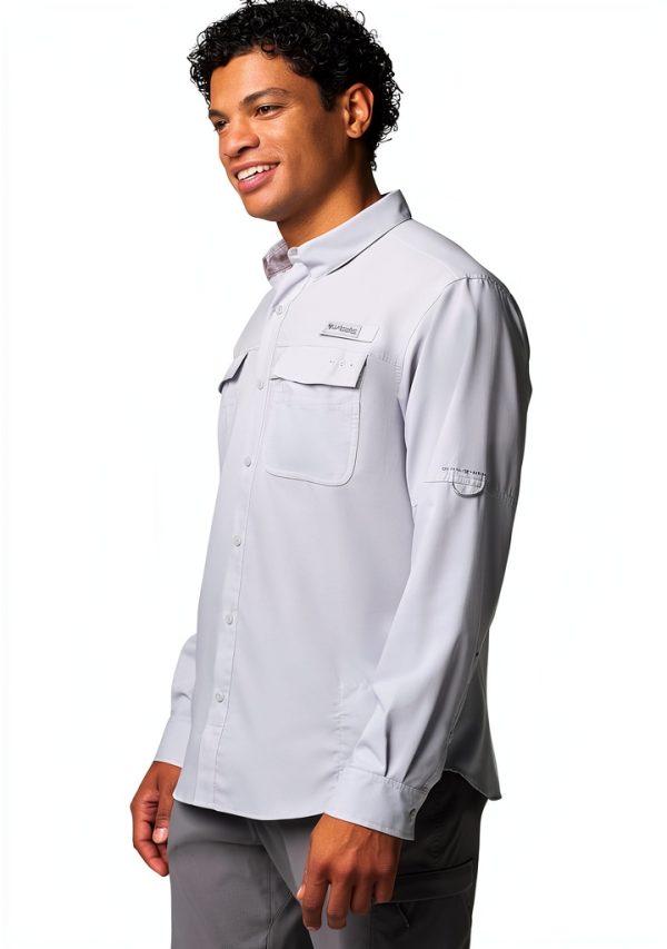 Columbia Fishing Shirt UPF Sun Protection Quick Dry Men-3