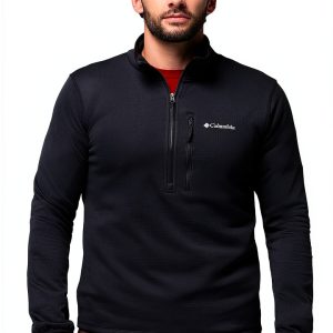 Columbia Mens Fleece Jacket Recycled Polyester Omni-Wick-0