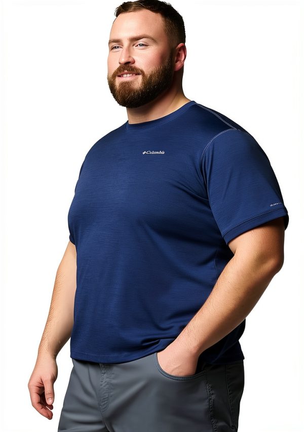 Columbia UPF 50 Mens T-Shirt Omni-Wick Activewear Dark-2