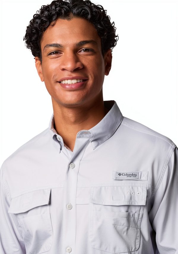 Columbia Fishing Shirt UPF Sun Protection Quick Dry Men-4