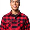 Columbia Mens Flannel Shirt Cotton Stretch Plaid Button Down-5