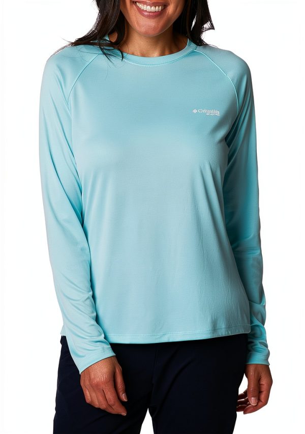 Columbia Womens UPF 50 Long Sleeve Shirt Omni Shade-0