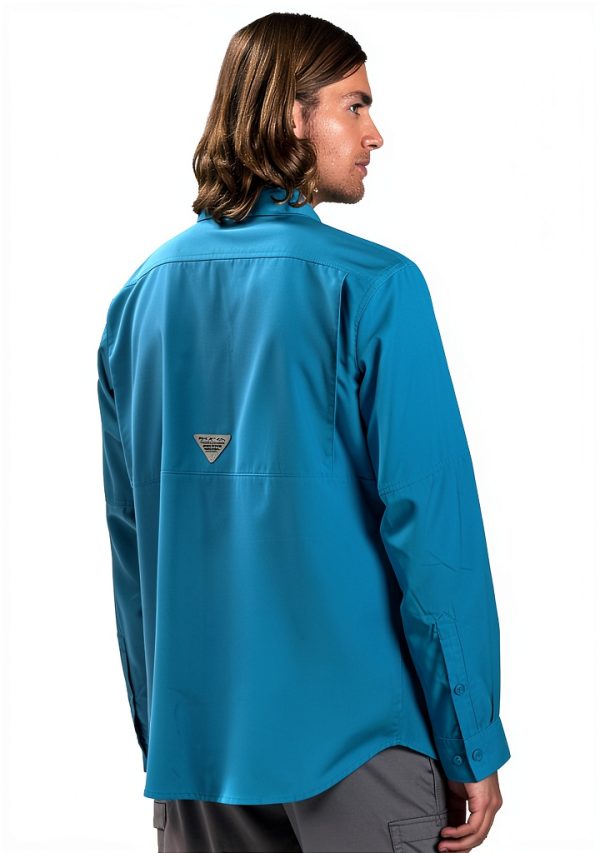 Columbia Fishing Shirt UPF Sun Protection Quick Dry Mens-1