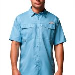 Columbia Fishing Shirt UPF Sun Protection Quick Dry Mens-0