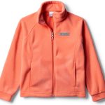 Columbia Girls Fleece Jacket Plush Warm Zippered Pockets-0