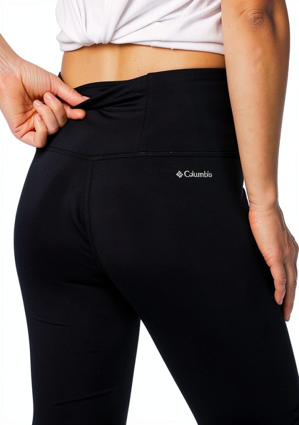 Columbia Womens Athletic Shorts Omni-Shade Omni-Wick Black-4