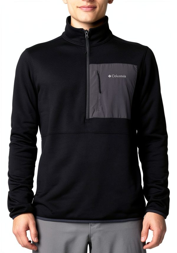 Columbia Mens Fleece Jacket Omni Wick Moisture Wicking-0