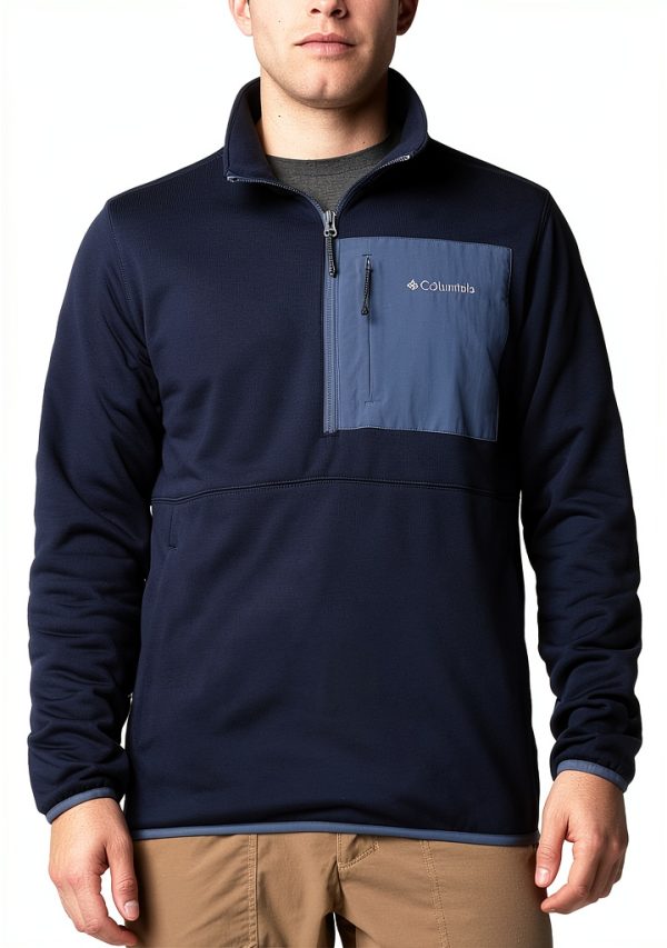 Columbia Mens Fleece Jacket Omni Wick Moisture Wicking-0