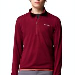 Columbia Mens Fleece Jacket Omni-Shade Omni-Wick Active Fit-0