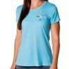 Columbia Womens Daisy Days Short Sleeve Graphic Tee Cotton-0