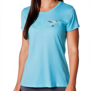 Columbia Womens Daisy Days Short Sleeve Graphic Tee Cotton-0