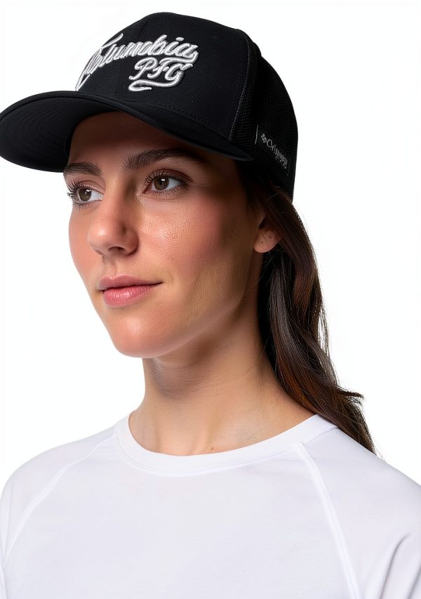 Columbia PFG Fishing Cap Cotton Flexfit Mesh Back-4