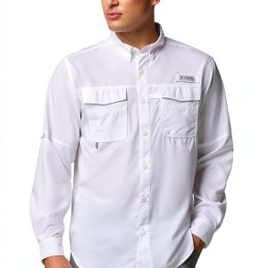 Columbia Fishing Shirt UPF Sun Protection Quick Dry Mens-0