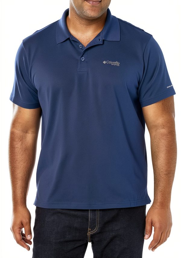 Columbia Mens Polo Shirt Omni Shade UV Protection Classic-0