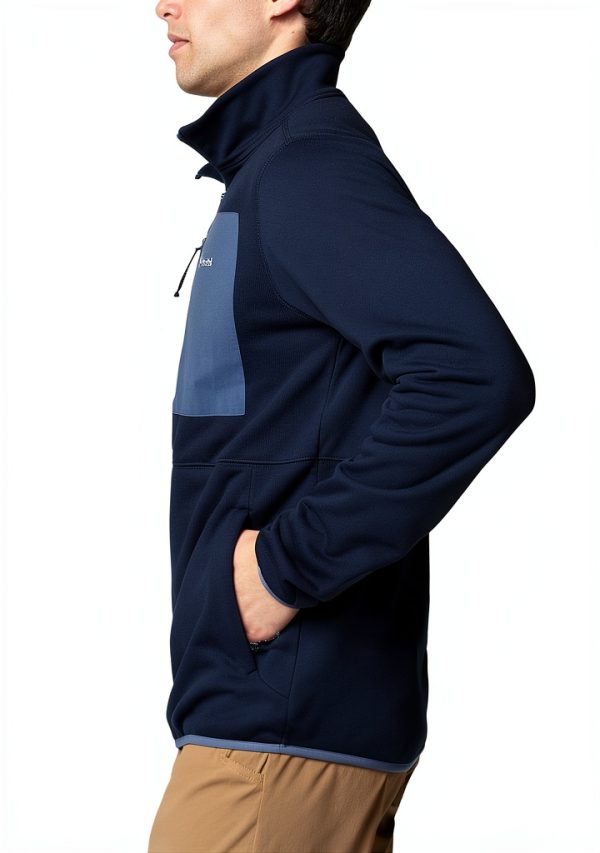Columbia Mens Fleece Jacket Omni Wick Moisture Wicking-2