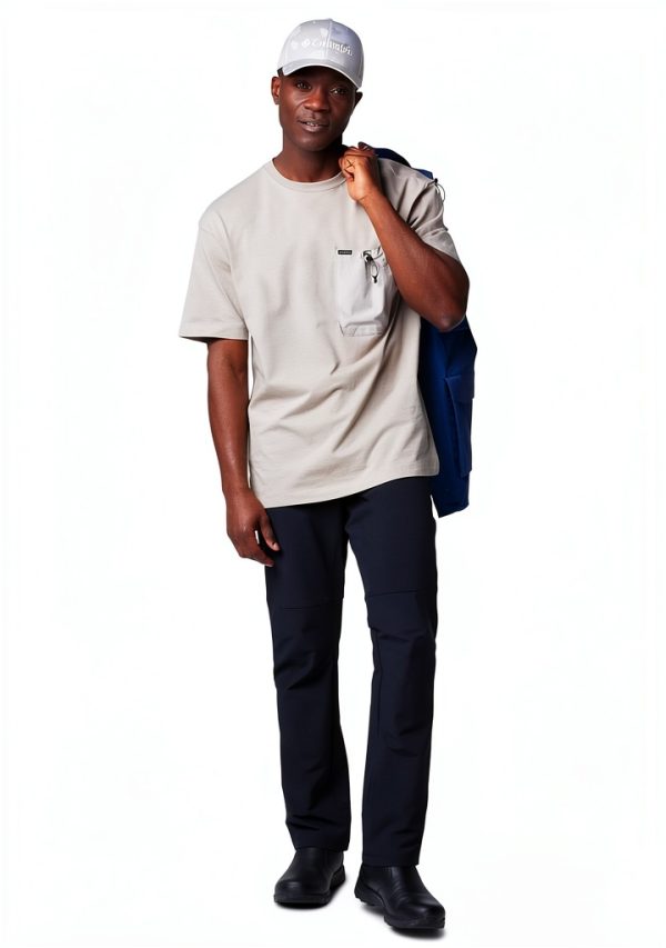 Columbia Mens Cotton Pocket Tee Classic Fit Activewear-3