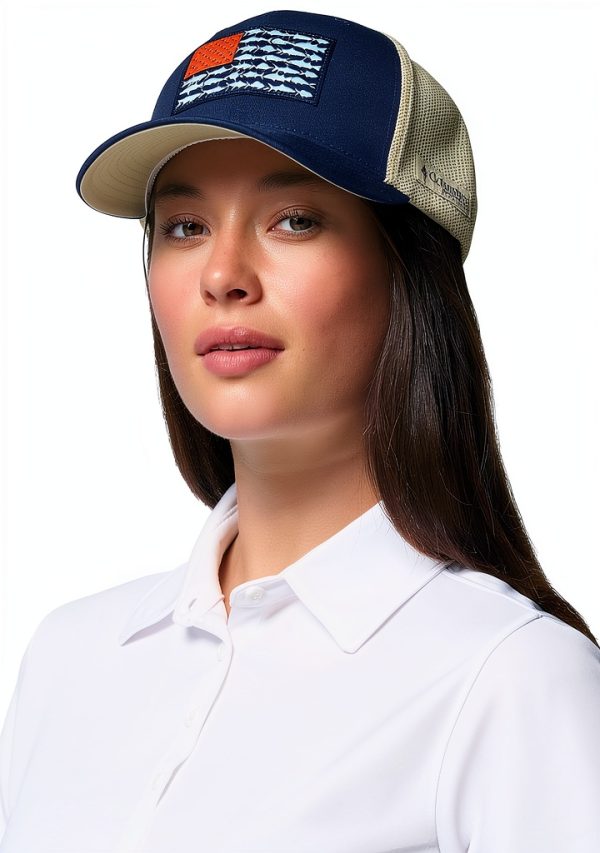 Columbia Fish Ball Cap Unisex Baseball Hat Ventilated-5