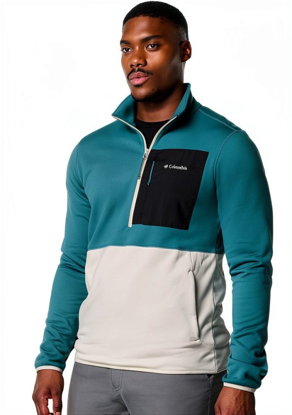 Columbia Mens Fleece Jacket Omni Wick Moisture Wicking-2