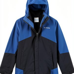 Columbia Boys 3-in-1 Jacket Waterproof Breathable Extended-0