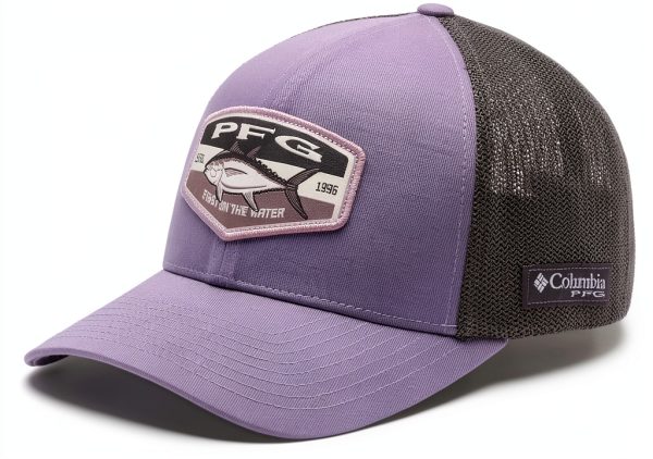 Columbia PFG Fishing Cap Cotton Flexfit Mesh Back Unisex-0