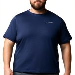 Columbia UPF 50 Mens T-Shirt Omni-Wick Activewear Dark-0