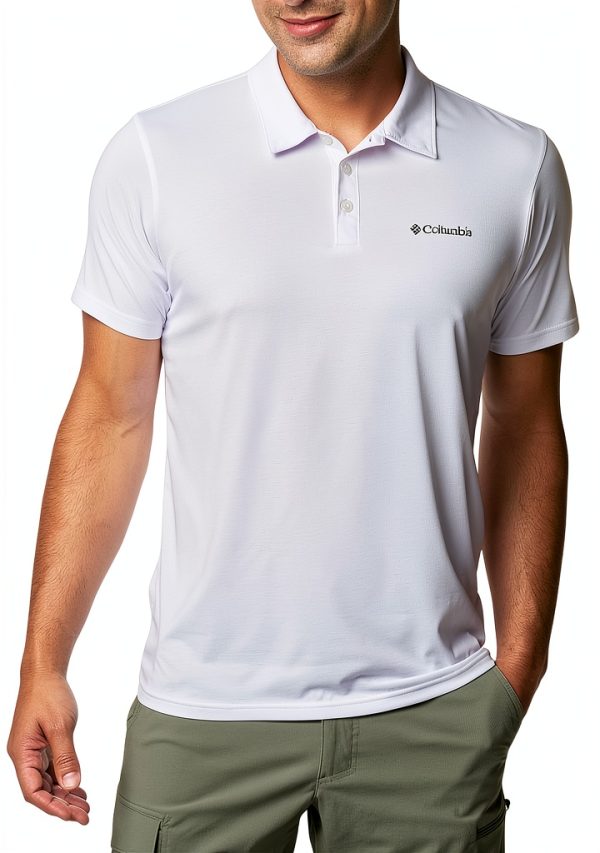 Columbia Omni Wick Mens Polo Shirt Moisture Wicking-0