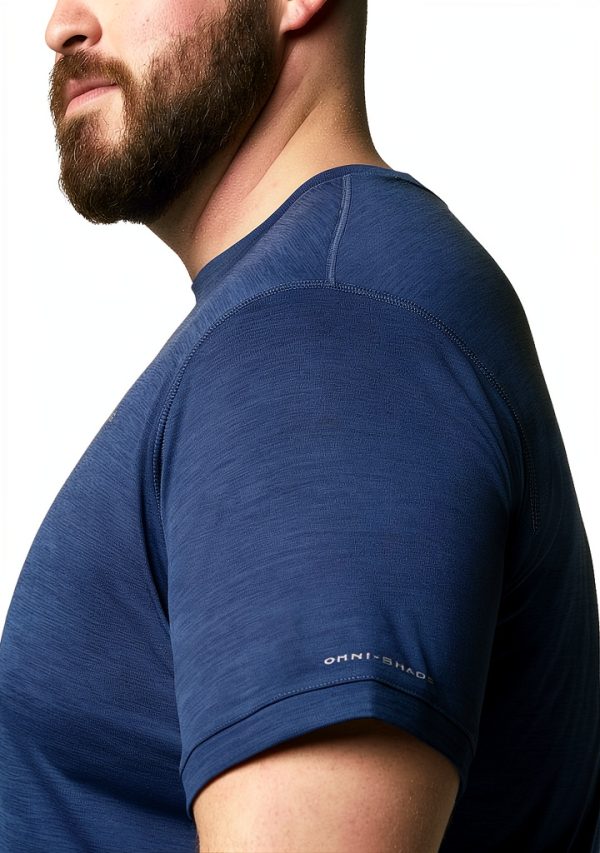 Columbia UPF 50 Mens T-Shirt Omni-Wick Activewear Dark-4