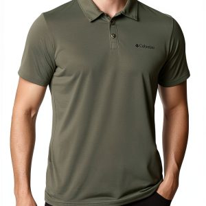 Columbia Omni Wick Mens Polo Shirt Moisture Wicking Active-0