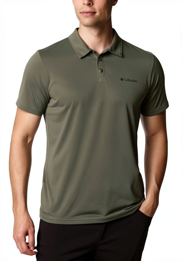Columbia Omni Wick Mens Polo Shirt Moisture Wicking Active-0