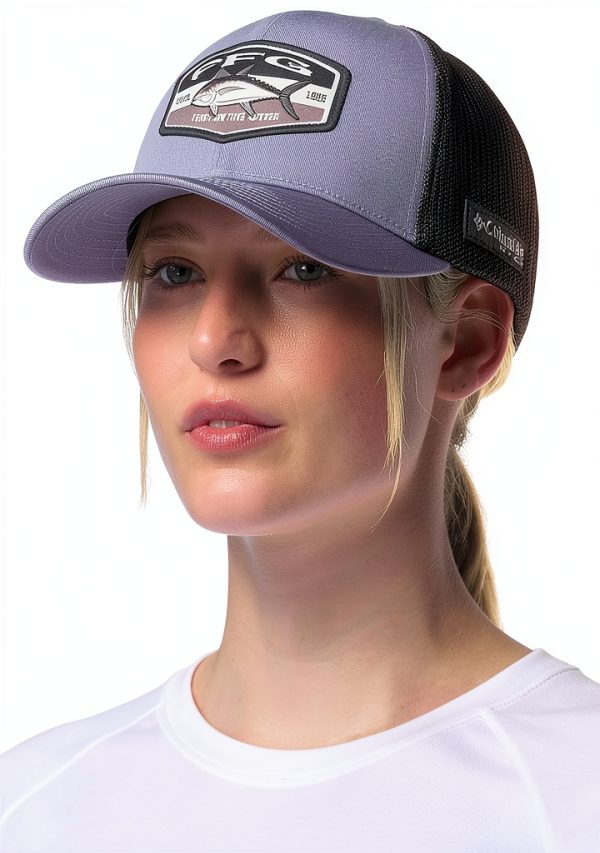 Columbia PFG Fishing Cap Cotton Flexfit Mesh Back Unisex-4