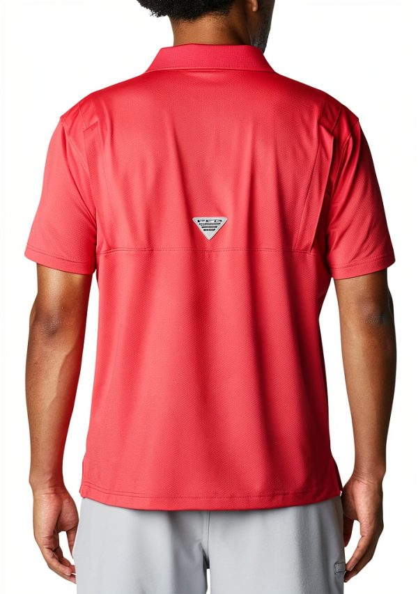 Columbia Men's Polo Shirt Omni-Shade Omni-Wick Quick-Dry-1