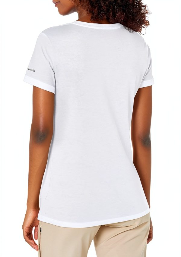 Columbia Womens Daisy Days Short Sleeve Graphic Tee Cotton-1