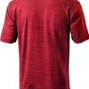 Omni-WICK Mens Polo Shirt Golf Fit Lightweight Red Black-4